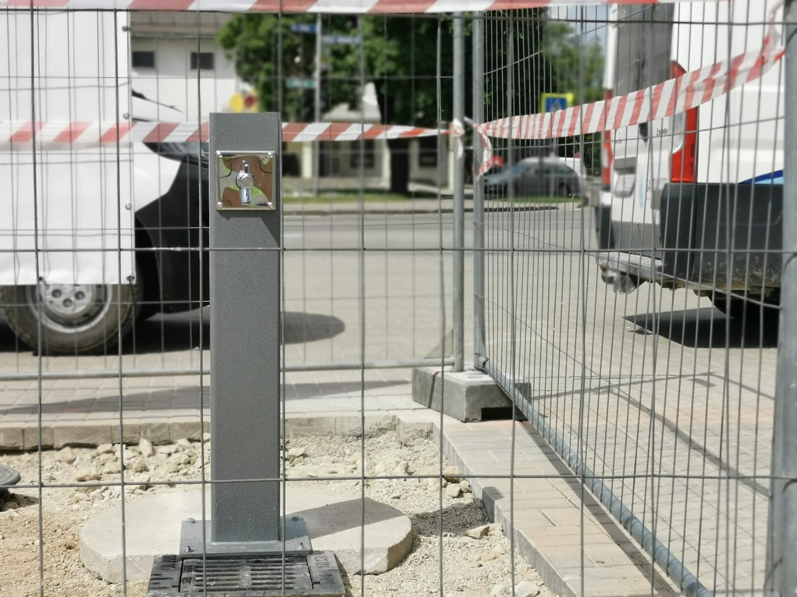 Dzeramā ūdens hidrants Stacijas laukumā, Siguldā Dzeramā ūdens hidrants Stacijas laukumā, Siguldā