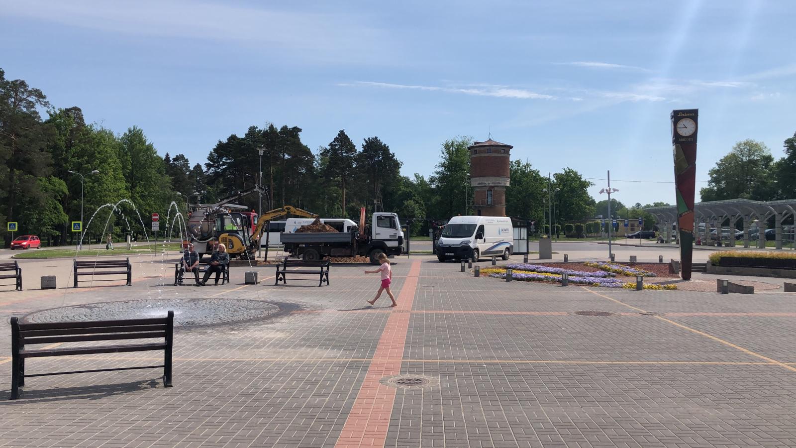 Dzeramā ūdens hidrants Stacijas laukumā, Siguldā Dzeramā ūdens hidrants Stacijas laukumā, Siguldā