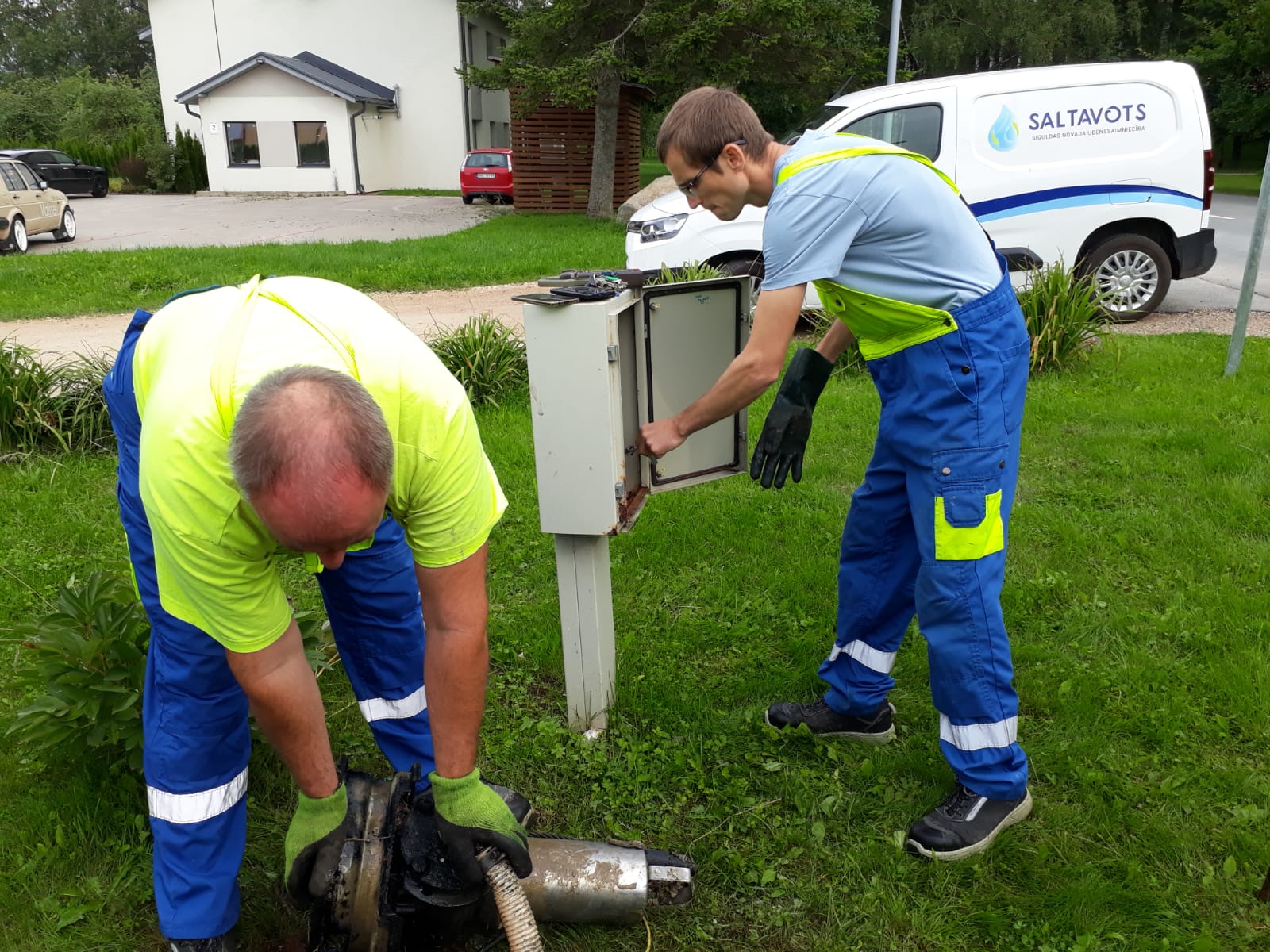 Saulrtu ielas kanalizcijas sku stacijas, Siguld apkope