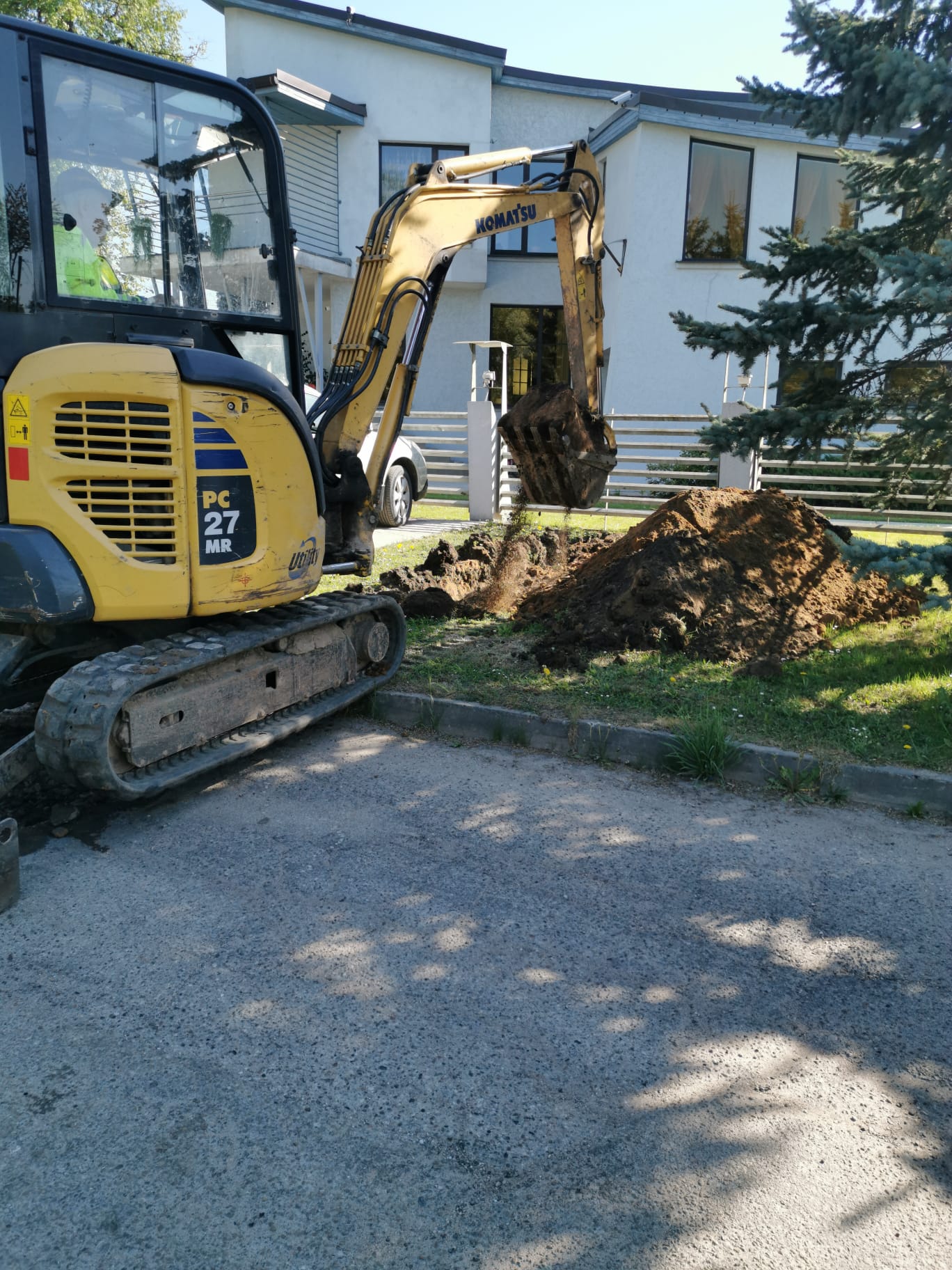 Ūdensvada pievada izbūve Pulkveža Brieža ielā, Siguldā