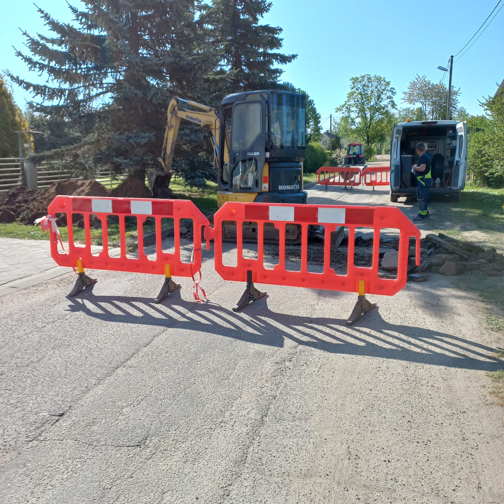 Ūdensvada pievada izbūve Pulkveža Brieža ielā, Siguldā