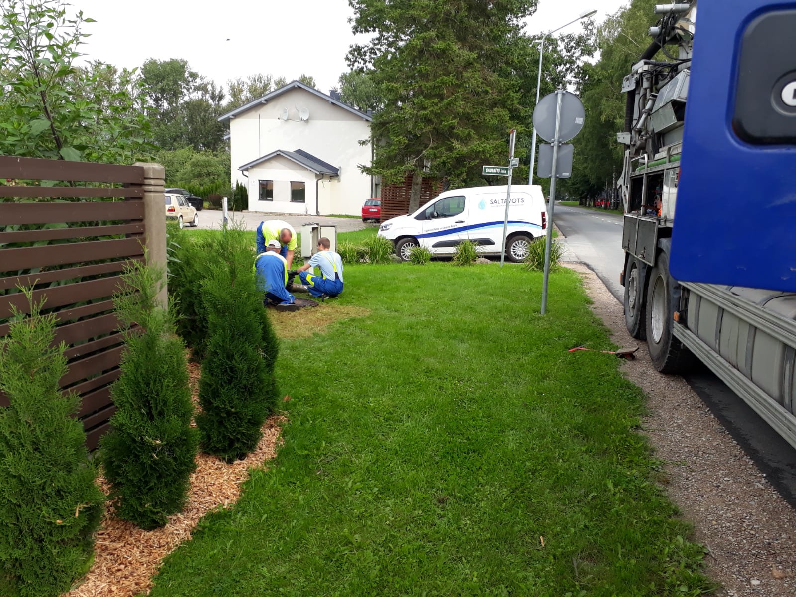 Saulrtu ielas kanalizcijas sku stacijas, Siguld apkope