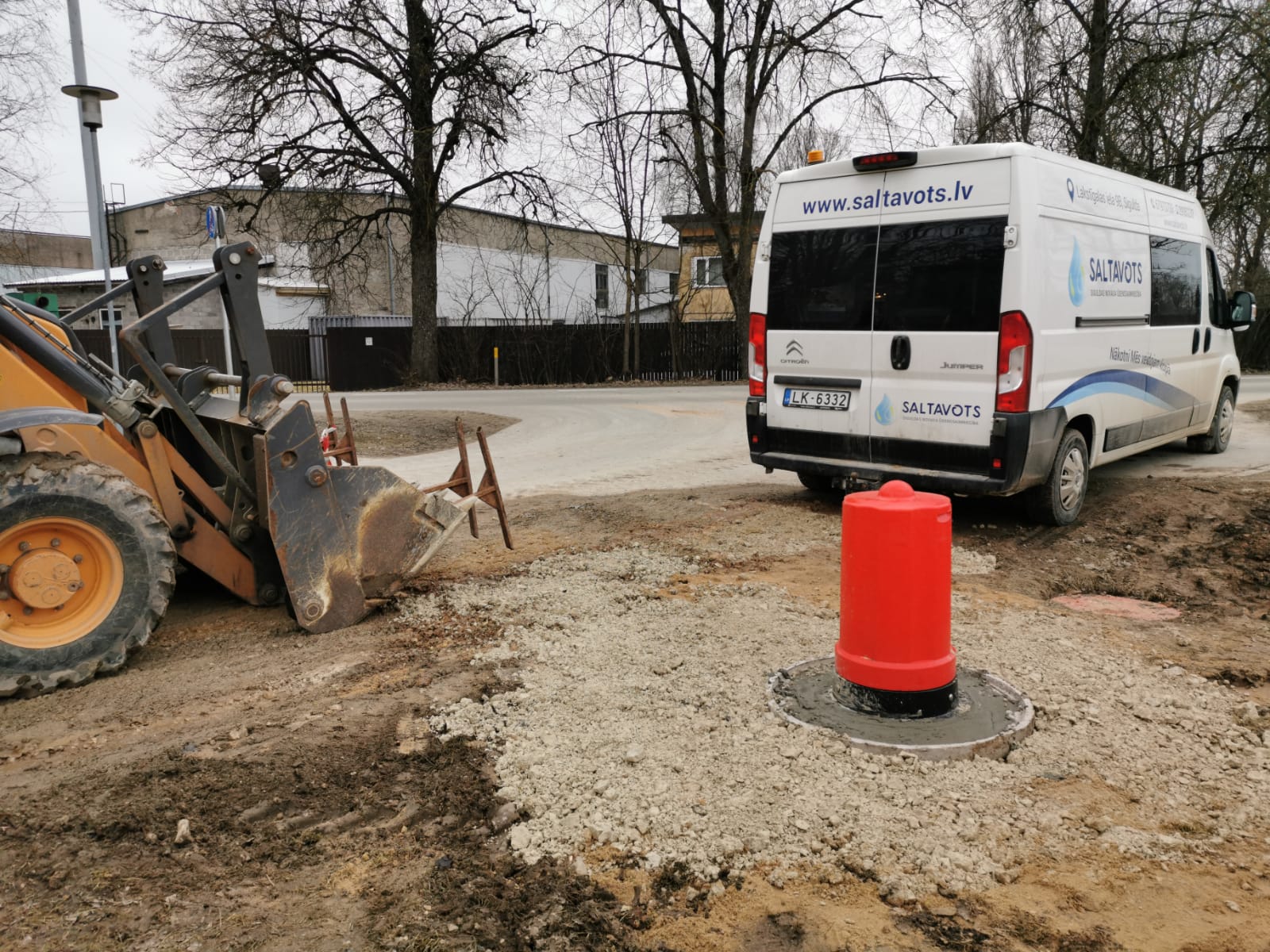 Ugunsdzēsības hidranta izbūve Čiatūras ielā Siguldā